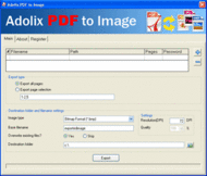 Adolix PDF to Image screenshot